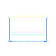 Furniture Benches Ikea Hemnes Bench Sketch Drawing Svg, Free Vectors File